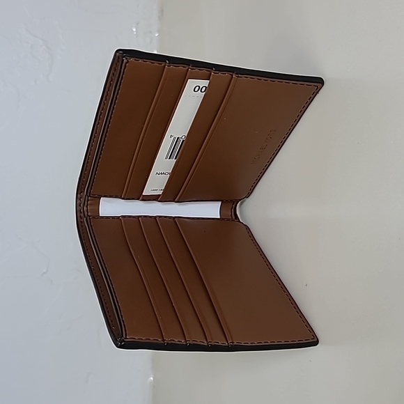 Michael Kors Men's Cooper Logo and Faux Leather Billfold Wallet - Picture 4 of 5